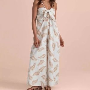 billabong X sincerely jules twist flirt jumpsuit size large